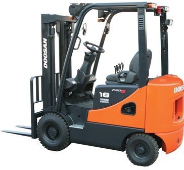 A small forklift